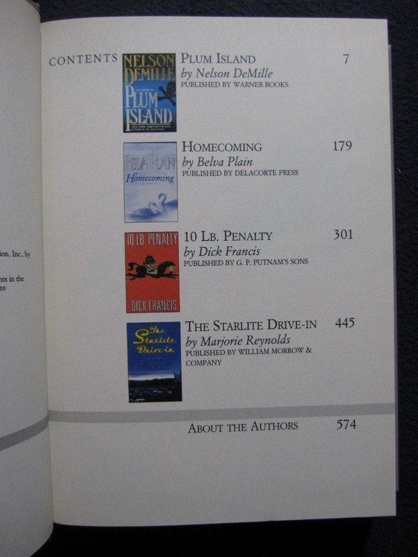 Reader's Digest Select Editions 1998 Vol. 2 10 Lb. Penalty / Plum Island /... gallery