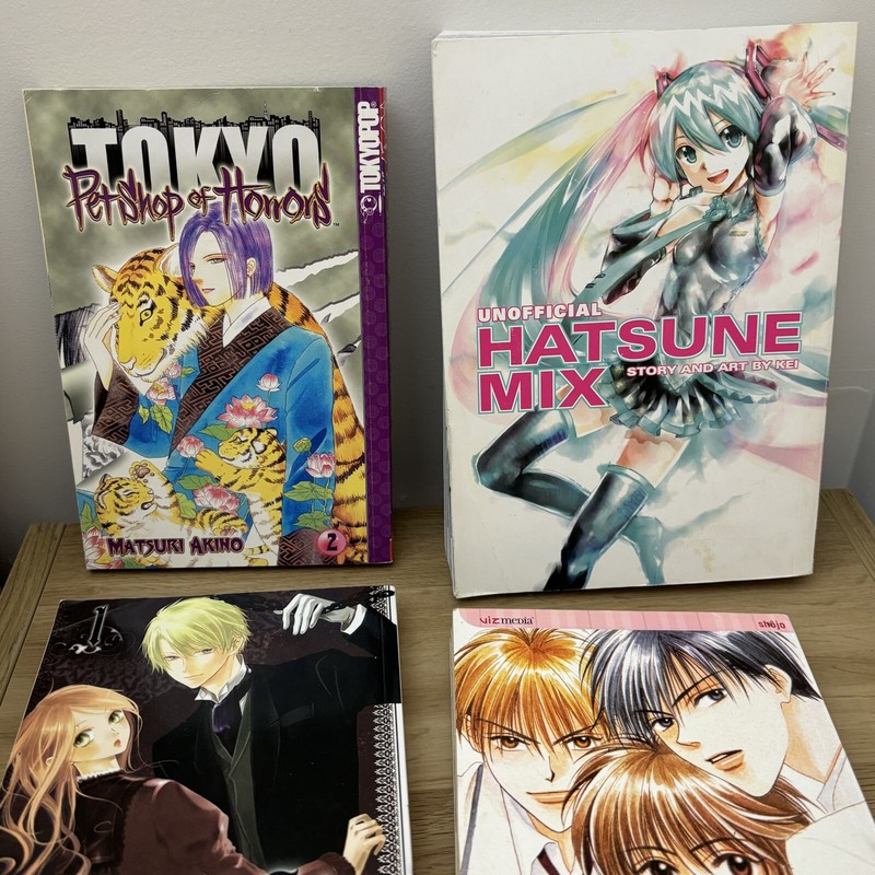 Pet shop of horror, Hatsune mix, Hana kimi, The earl & the fairy Manga Bundle gallery