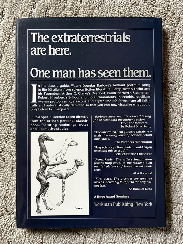 Barlowe's Guide to Extra-Terrestrials by Wayne Barlowe & Ian Summers gallery