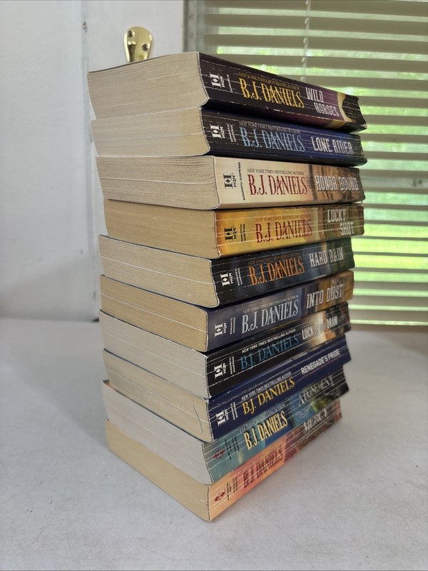 Lot of 10 - B.J. Daniels - Romantic Suspense - Paperbacks - FREE SHIPPING gallery