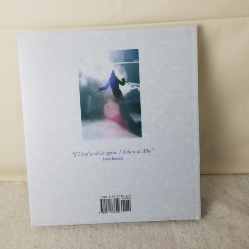 Alta Utah A People's Story Duane Shrontz Signed Hardcover Book Blue History gallery