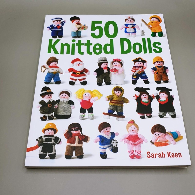 Lot 2 Knitted Toy Books Animal Friends 50 Dolls Louise Crowther Sarah Keen gallery