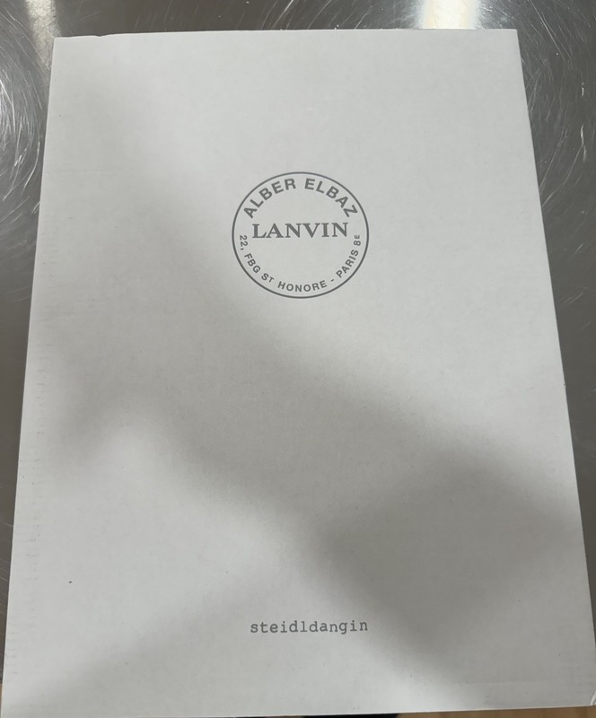 LANVIN Alber Elbaz – Hardcover (RARE First Edition, 2012) Unopened