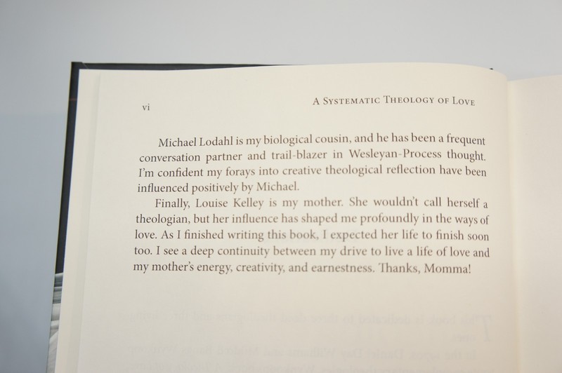 A Systematic Theology of Love Vol 1 God & Creation by Thomas Jay Oord New/H.C gallery