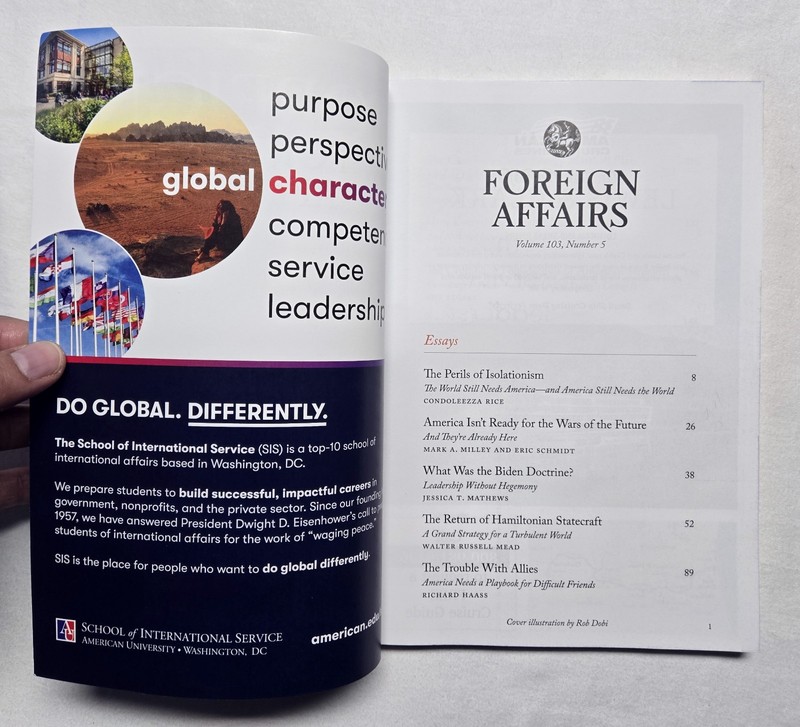 Foreign Affairs Magazine Lot of 4 - 2004/2025 Vol. 103 #4,5 and Vol. 104 #1,2 gallery