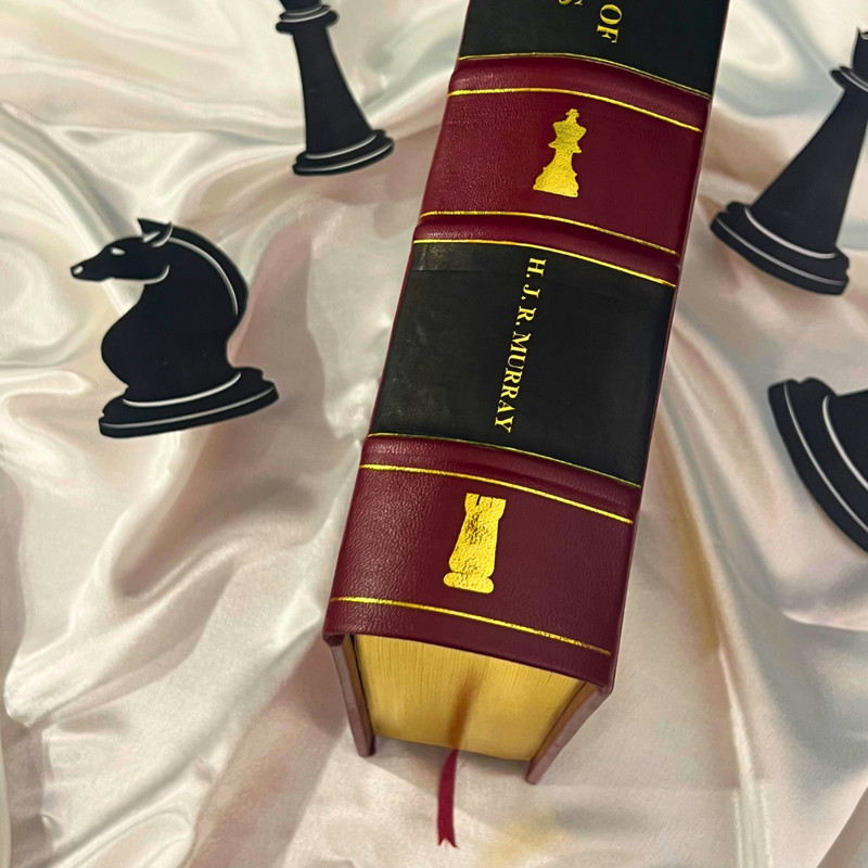 A History Of Chess 1913 By H. J. R. Murray [Premium Leather Bound] gallery