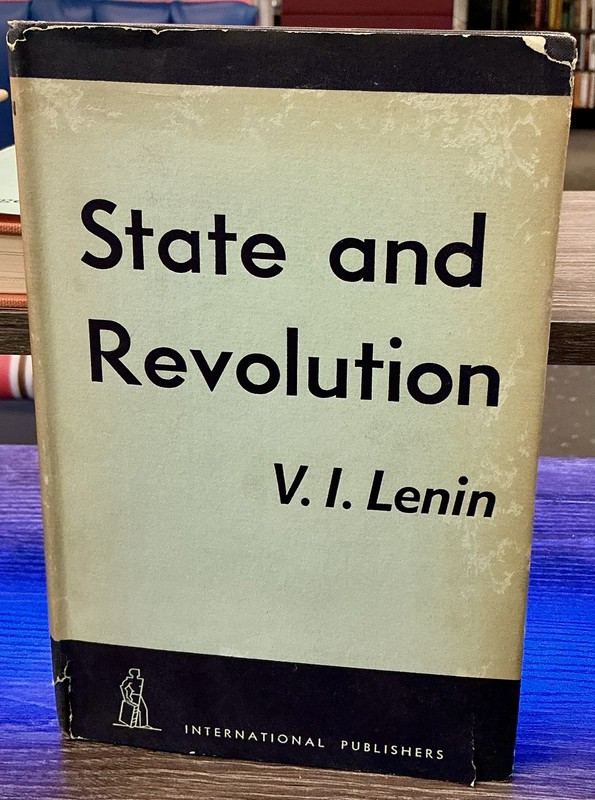 Rare 1932 First Edition Hardback State and Revolution V. I. Lenin HCDJ Only One
