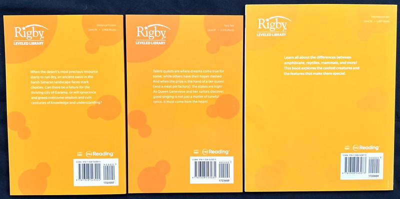 5th - 6th Grade - RIGBY - Level W - STUDENT READERS (8 Books) (2020) gallery