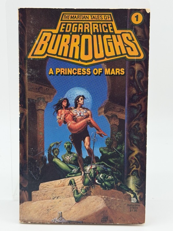 The Martian Tales of Edgar Rice Burroughs #1,3,4,5,6,7,8,9, 11 paperbacks gallery