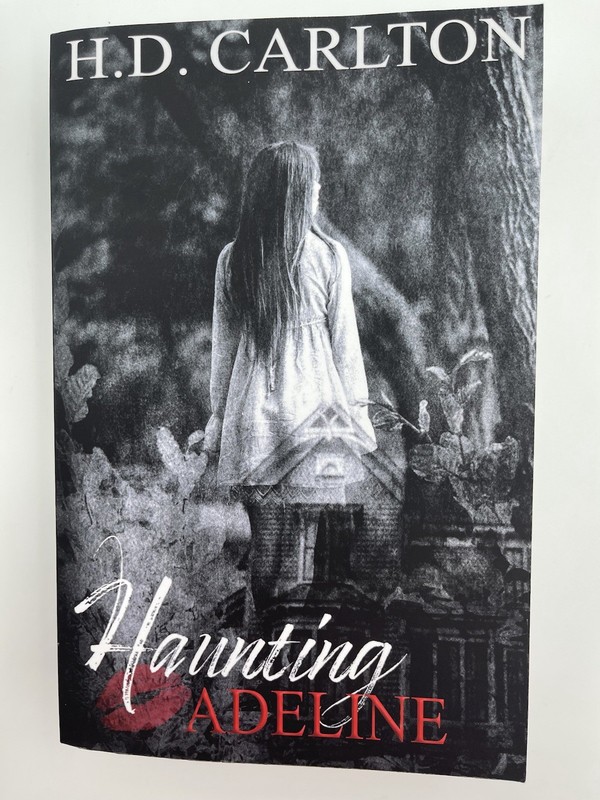 Haunting Adeline Orignal OOP Cover SIGNED Paperback H.D. Carlton