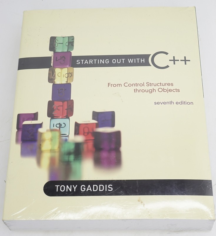 Starting Out With C++ 7E & Practical Debugging in C++ 3E SEALED Textbook Set
