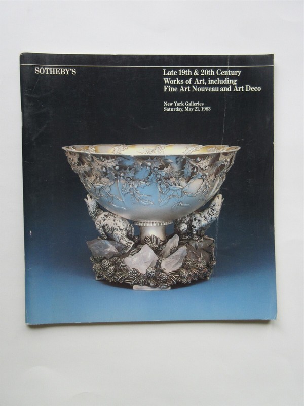 Sotheby’s Late 19th & 20th Century Works of Art, inc Art Nouveau, Art Deco