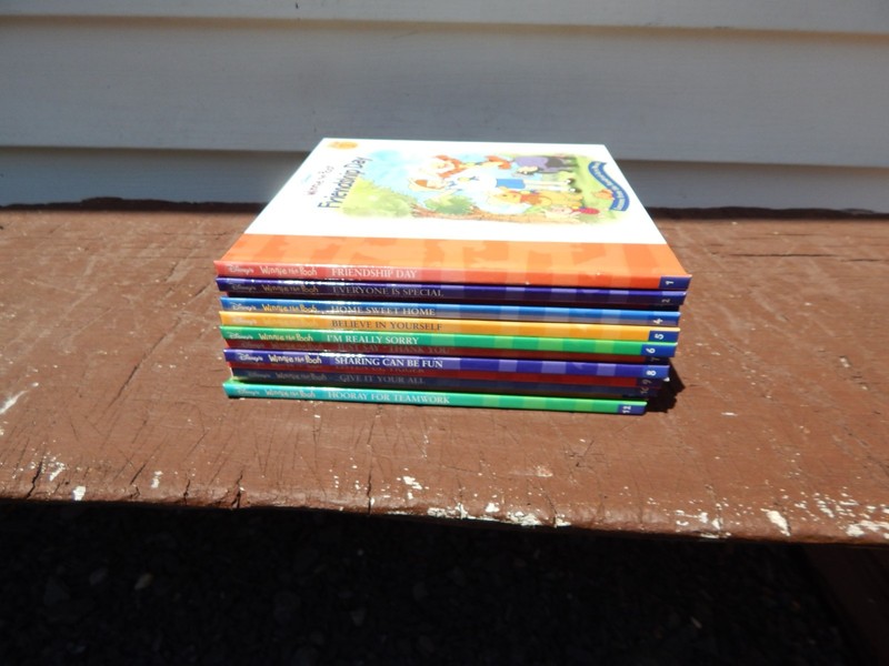 Disney Winnie The Pooh Lessons From 100 Acre Wood Lot of 12 Hardcover Books **** gallery