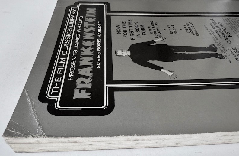 FRANKENSTEIN The Film Classics Library/ First Flare Printing 1975 SB gallery