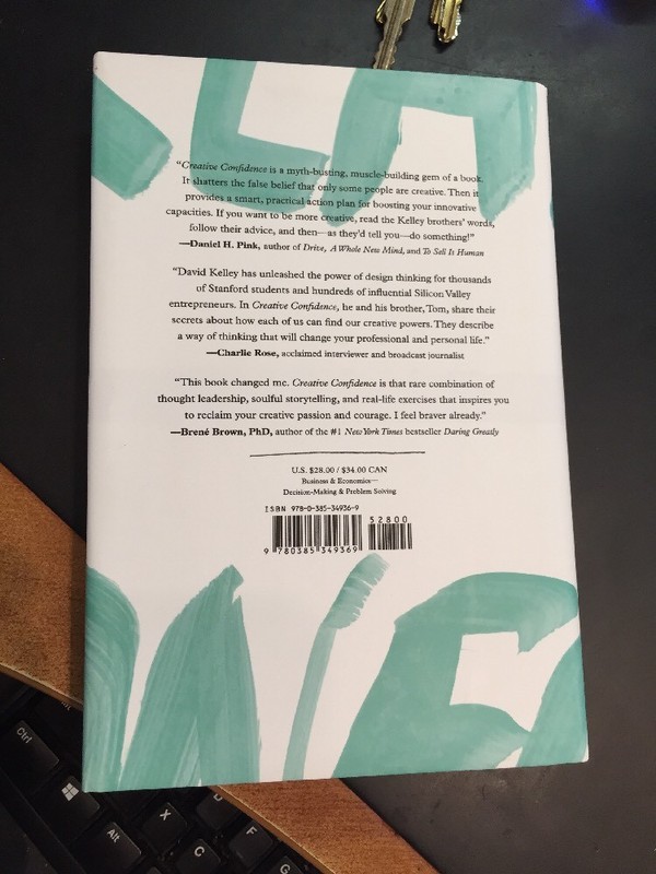 CREATIVE CONFIDENCE - KELLEY, TOM/ KELLEY, DAVID - NEW HARDCOVER Signed 1 Ed gallery