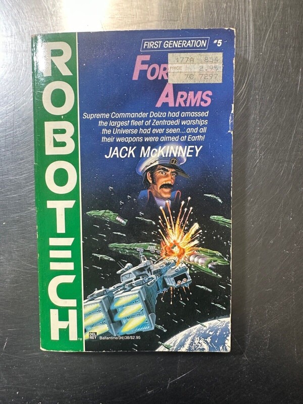 Robotech First Generation #5 Force of Arms Jack McKinney Paperback Novel