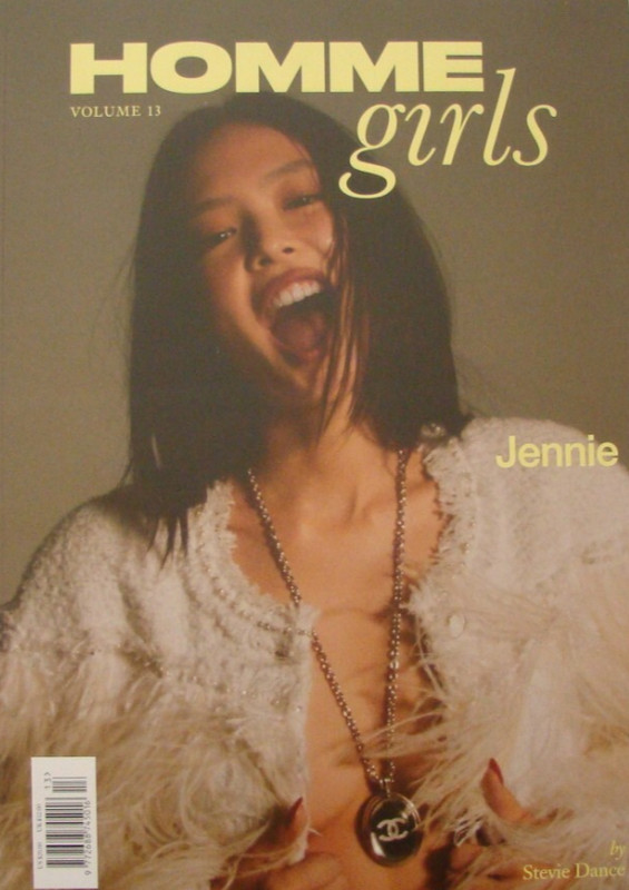 JENNIE KIM Blackpink Devon Lee Carlson HOMME GIRLS #13 SS/ 2025
