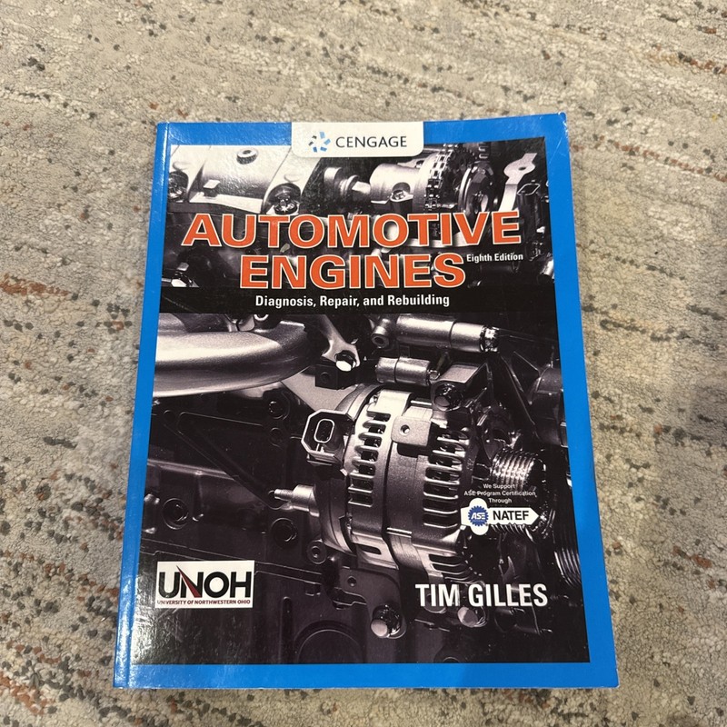Automotive Engines 8th edition