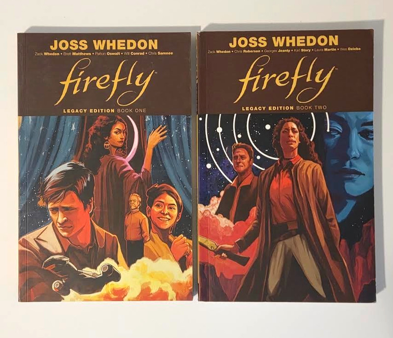 FIREFLY Legacy Edition Books 1-2 by Joss Whedon (2020, BOOM! Studios, PB) Sci-Fi