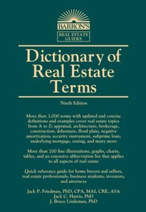 Dictionary of Real Estate Terms Paperback