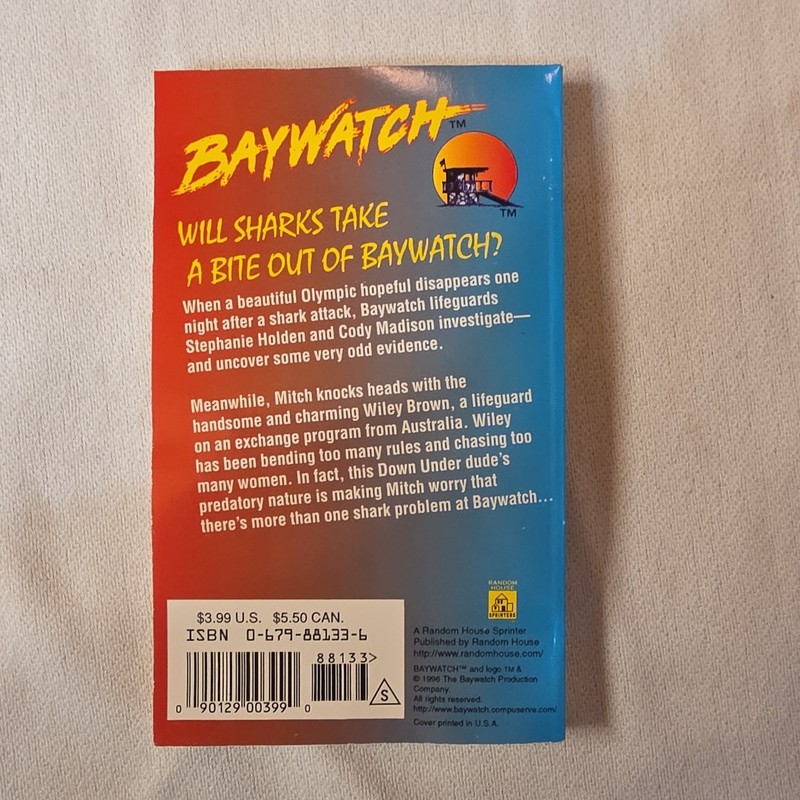 Baywatch Books Lot of 3 by Alicia Baldwin Paperback 1st Editions 1996 RARE gallery