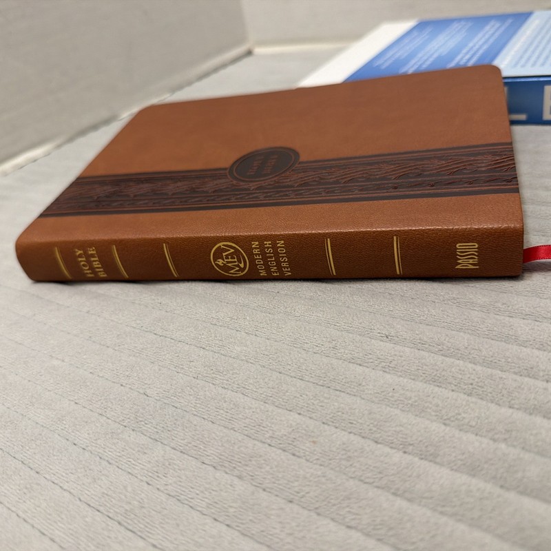 MEV Bible Thinline Reference Brown : Modern English Version by Charisma House... gallery
