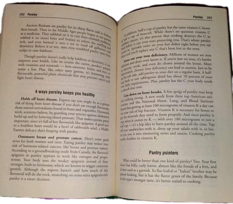 Eat And Heal Hard Cover 380 Pages Vintage Cook Book gallery