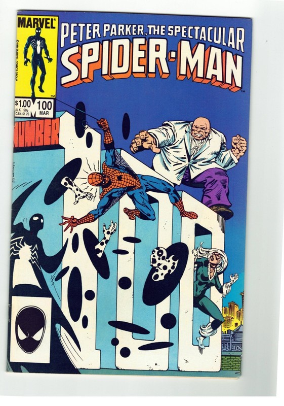 Spectacular Spider-Man #100 2nd Appearance of Spot -Near Mint(9.4) Marvel