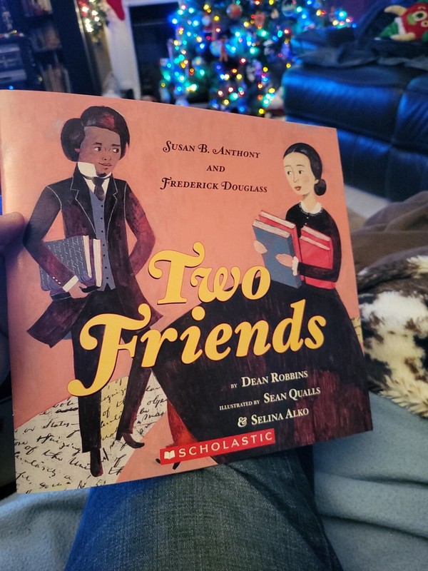 Two Friends Susan B Anthony Frederick Douglass By Dean Robbins (New Pb Book)