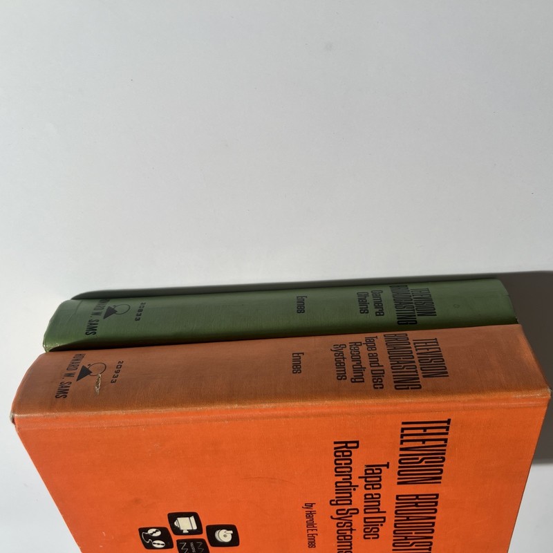 Television Broadcasting Camera Chains Tape Recording Set Harold Ennes HC 1st Ed gallery