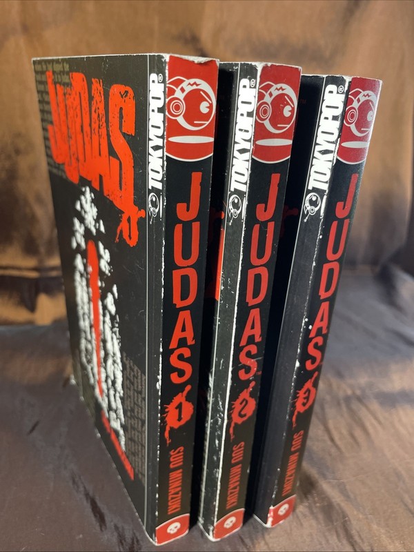 Judas Set Of Volumes 1-3 English Manga Paperback By Minazuki, Suu
