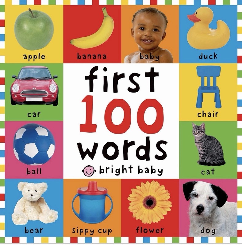 First 100 Words (Bright Baby) – Board book By Priddy, Roger – VERY GOOD