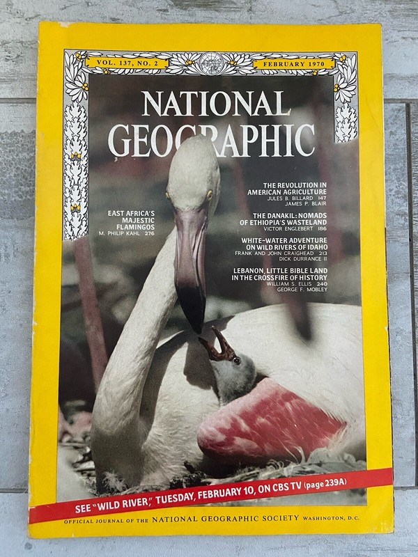 National Geographic Magazine, February 1970