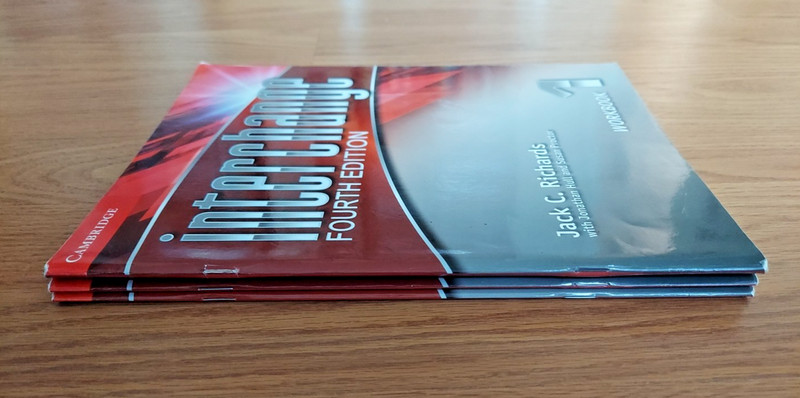 Set of 3 Books Interchange Workbook 1, 1A, 1B Fourth Edition New Trade Paperback gallery