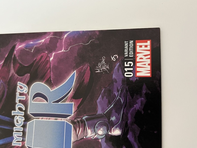 Mighty Thor #15 1:10 Deodato Teaser Variant Cover Marvel Comics Jane Foster gallery