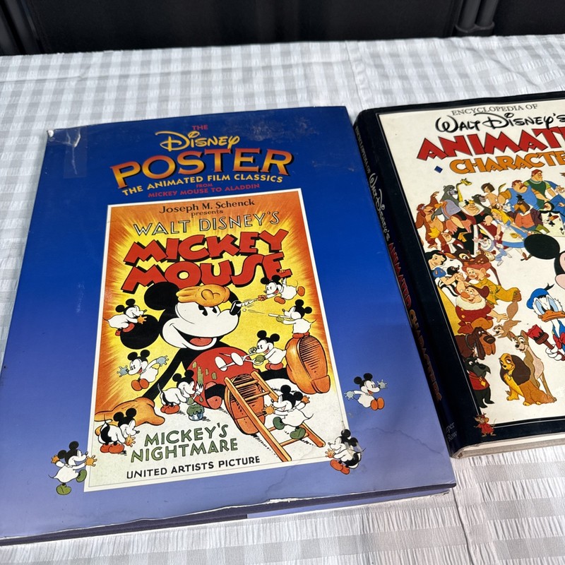 Lot Of 3 Disneyana Vintage Books- Animated Char, Studio Story, & Film Classics gallery