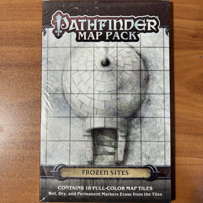 Pathfinder Map Pack Frozen Sites by Jason A. Engle Stephen Radney-MacFarland