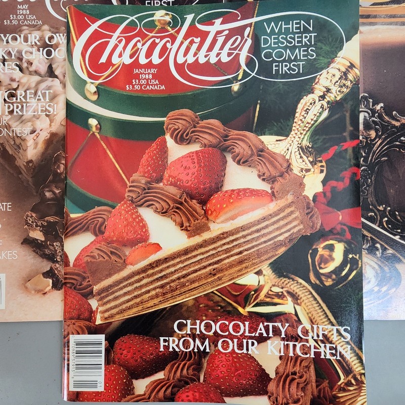 Chocolatier Magazine 1988-1989 - Lot of 11 gallery