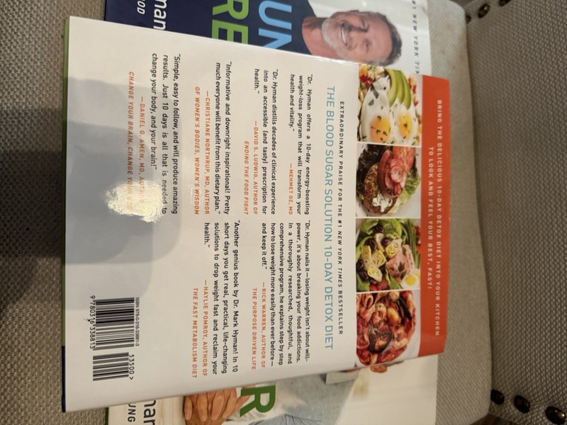 Mark Hyman MD Book Bundle – Young Forever & 10‑Day Detox Cookbook gallery