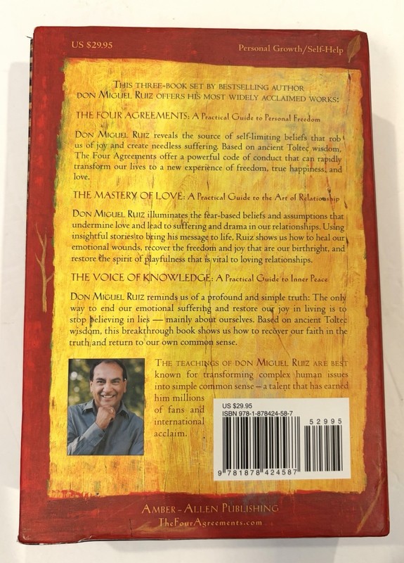 The Four Agreements Toltec Wisdom Collection : 3 PB Boxed Set by Don Miguel Ruiz gallery