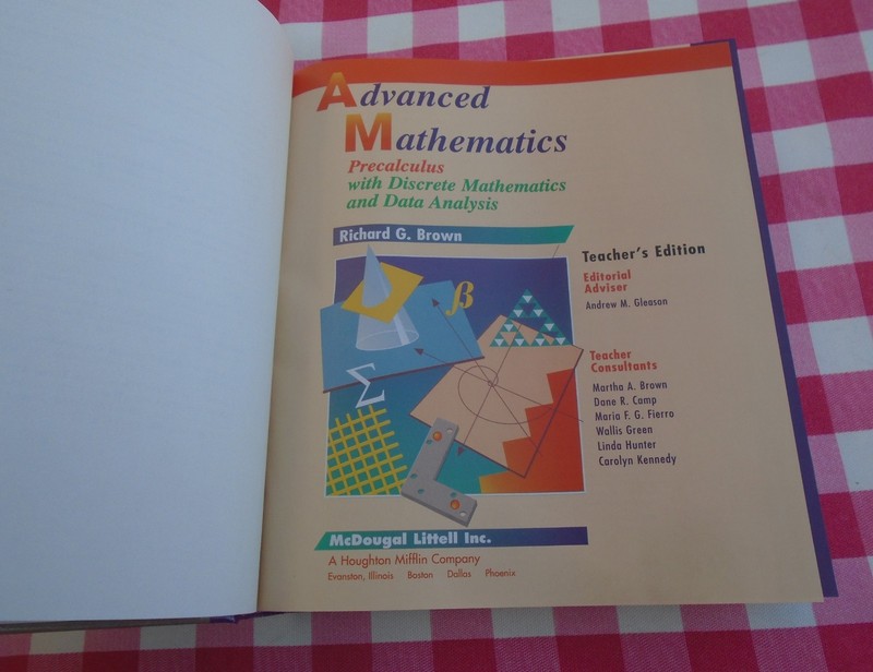 Advanced Mathematics: Precalculus with Discrete Mathematics Teacher's Edition gallery