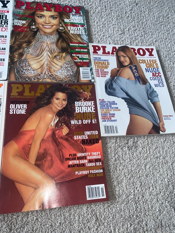Lot of 11 PLAYBOY MAGAZINES - 2000 / 2004 - Mens entertainment gallery