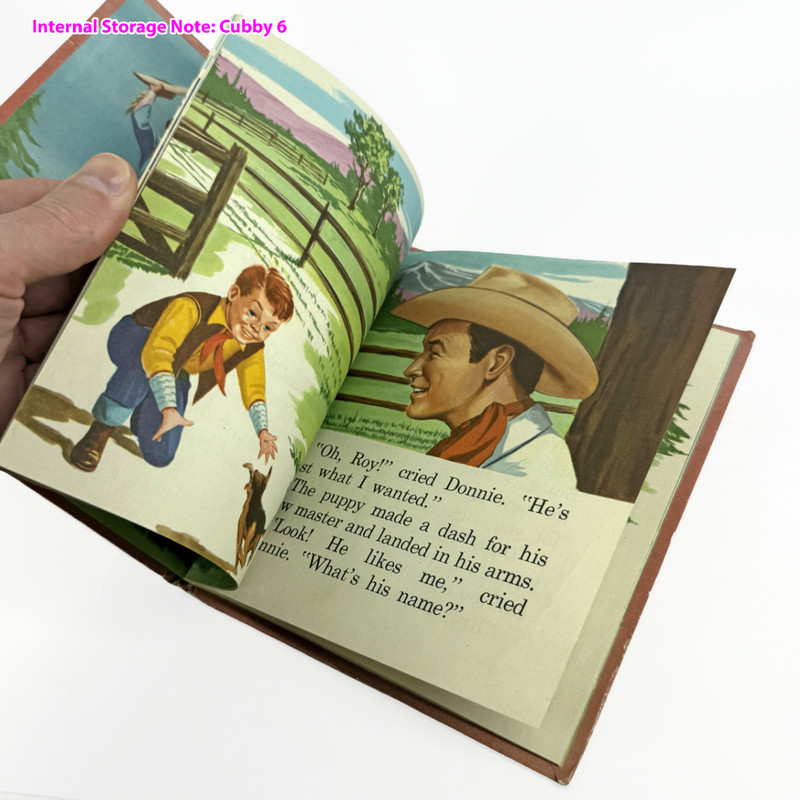 Roy Rogers Surprise for Donnie Tell-a-Tale Whitman Vintage 1950s gallery