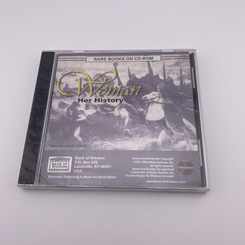 Woman: Her History CD-ROM 34 Rare Books on Women’s Rights, Feminism, PDF Format gallery