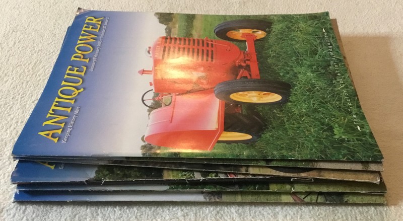 2015 Antique Power Tractor Magazines Complete Year 6 Issues John Deere Rumely gallery