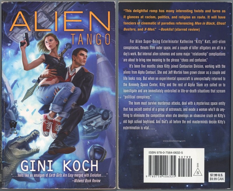 Kitty Katt Aliens Espionage Lot of 4 Paperback by Gini Koch gallery