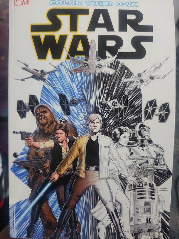 Color Your Own Star Wars by John Cassaday (2016, Trade Paperback)