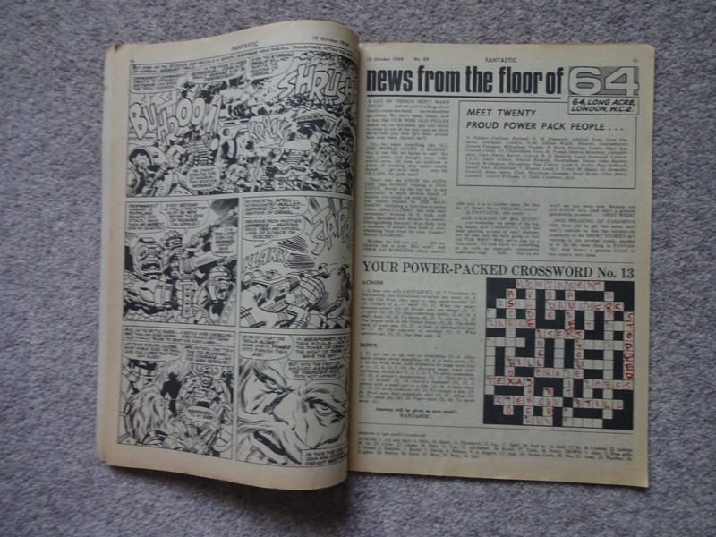 FANTASTIC No. 88 - 1968 UK Power Comic (Marvel) gallery