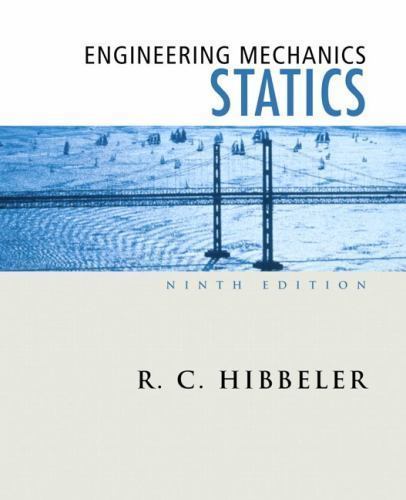 Engineering Mechanics : Statics by Russell C. Hibbeler (2001, Hardcover)