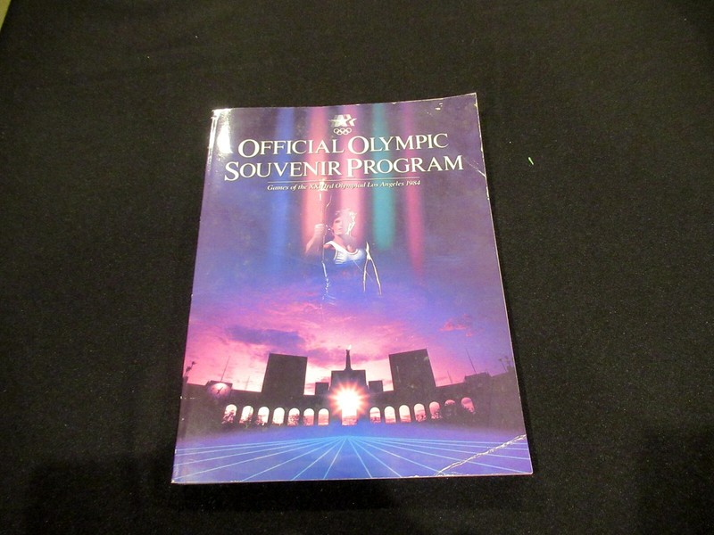 Official Olympic Souvenir Program, Los Angeles 1984, 322 pages